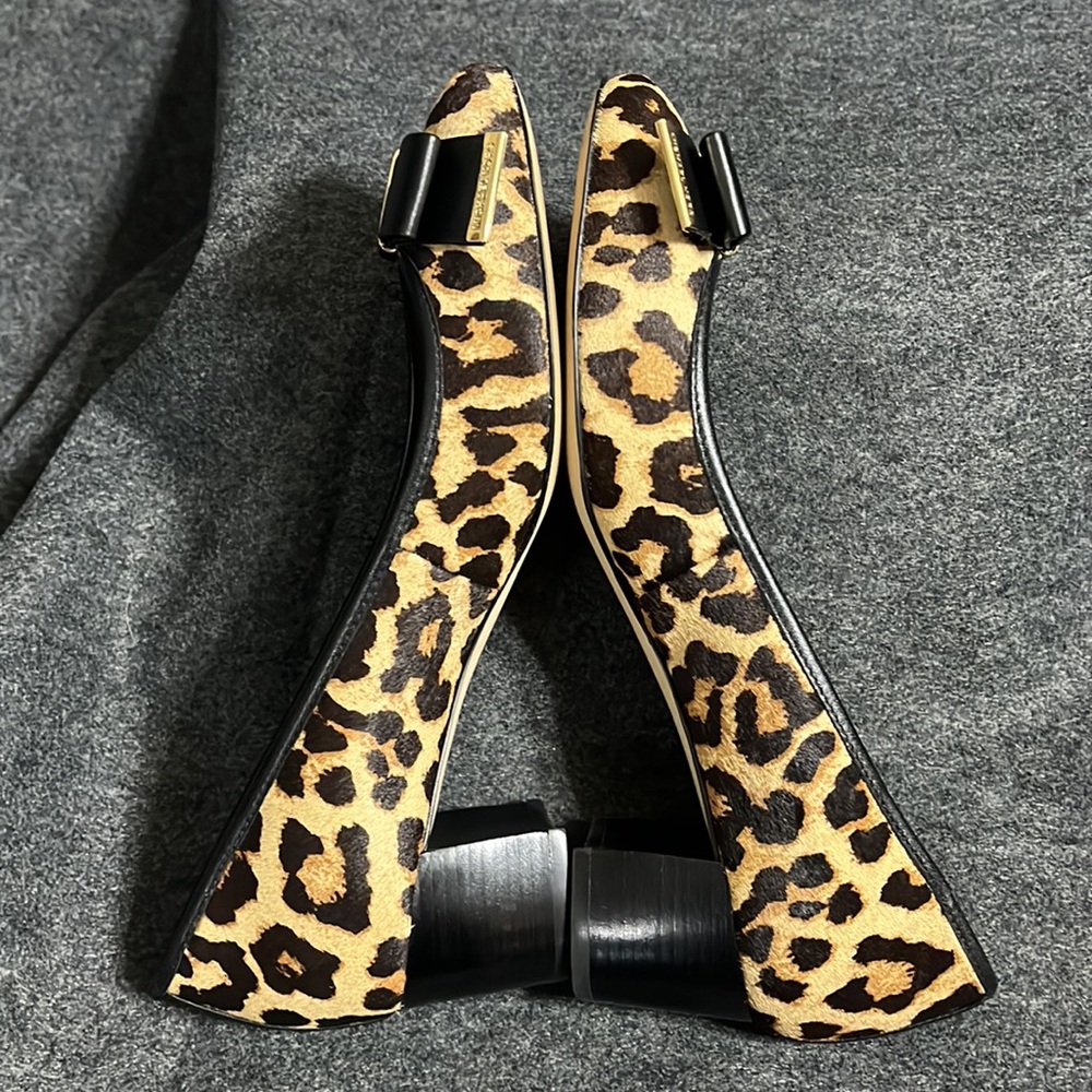 MICHAEL Michael Kors Kiera Mid Pump Leopard Women’s Size 8 - Picture 8 of 14